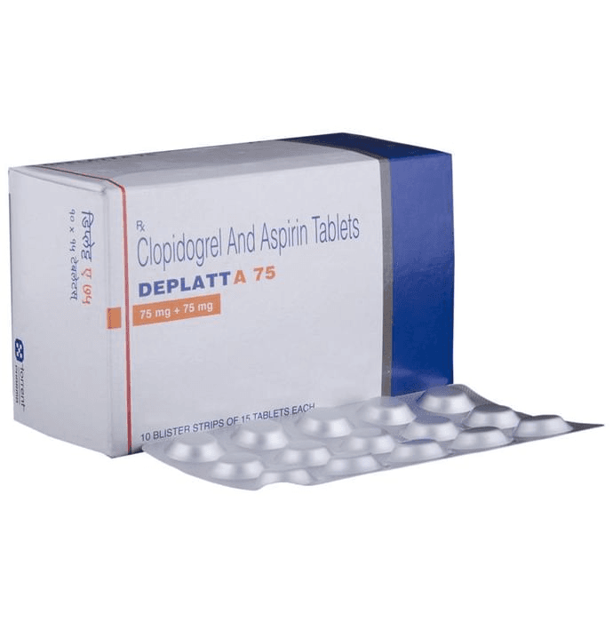 Deplatt A 75 Tablet – Aspirin (75mg) 75 mg by Torrent Pharmaceuticals Ltd — photo 1 of 6