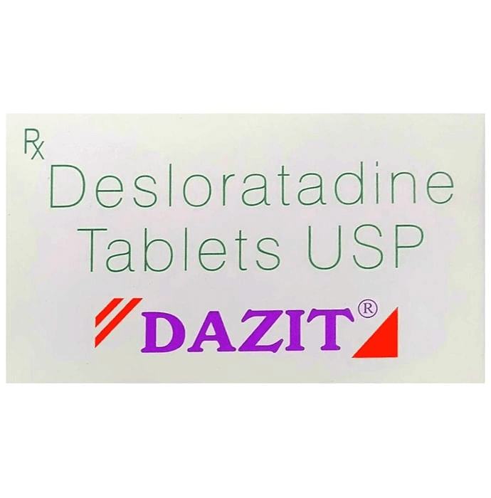 Dazit 5mg Tablet – eb59bad4-bf9b-47ec-aedf-ee9854c8b405 by Sun Pharmaceutical Industries Ltd — photo 1 of 4