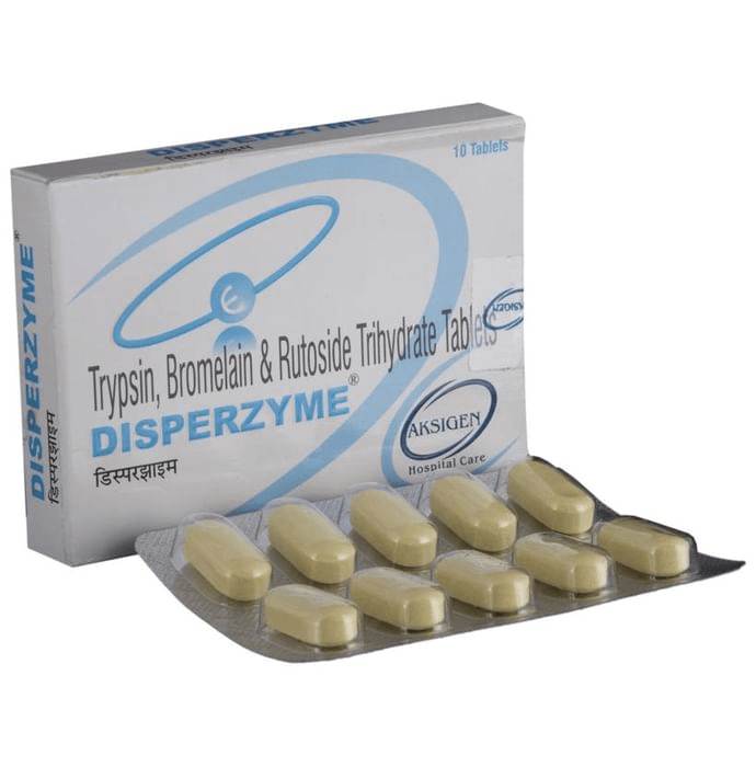 Disperzyme Tablet – 85e61273-e75e-4ca5-9afb-fb1d0e095e3d by Aksigen Hospital Care — photo 1 of 6