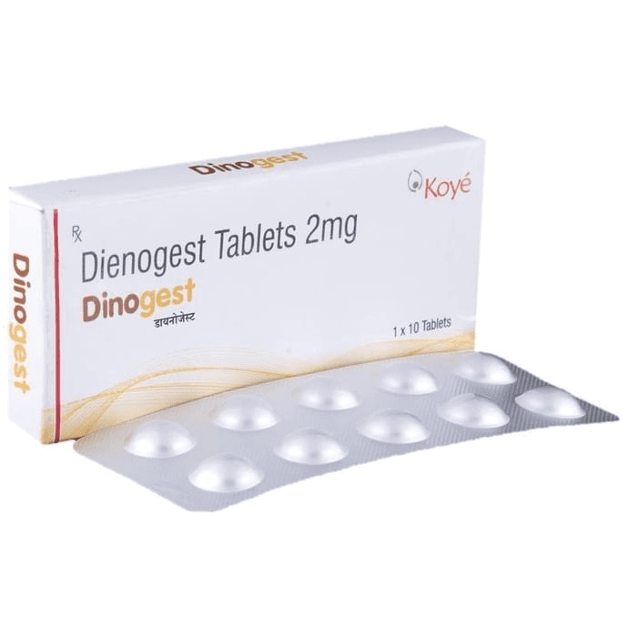 Dinogest Tablet – 678ae377-2f74-4e17-856a-382a24ba73a3 by Koye Pharmaceuticals Pvt ltd — photo 1 of 6