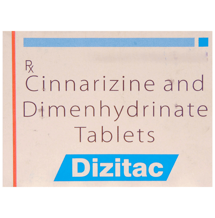 Dizitac Tablet – 852ec83a-c963-432b-9906-0bcb9d42233c by Sun Pharmaceutical Industries Ltd — photo 1 of 2