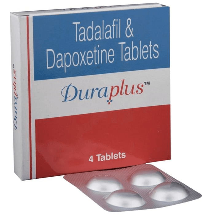 Duraplus Tablet – Tadalafil (10mg) by SunGlow Lifescience Pvt Ltd — photo 1 of 6