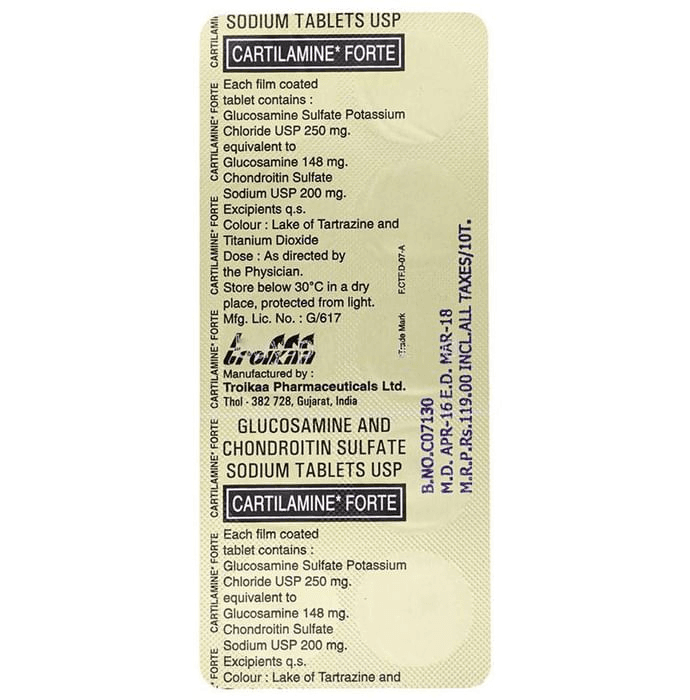 Cartilamine Forte Tablet