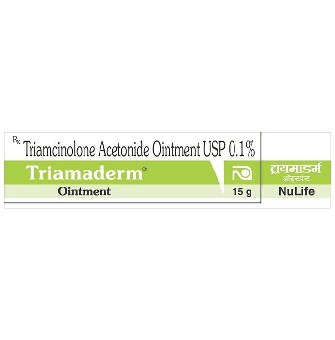 Triamaderm Ointment – Triamcinolone (0.1% w/w) by NuLife Pharmaceuticals — photo 1 of 2