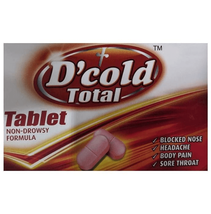 D Cold Total Tablet – Paracetamol (500mg) by Reckitt Benckiser — photo 1 of 3
