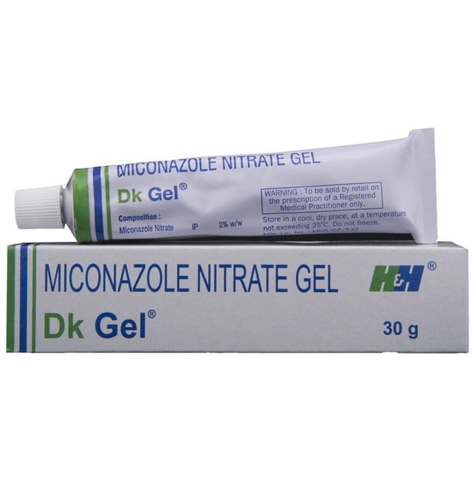 DK Gel – Miconazole (2% w/w) by Hegde and Hegde Pharmaceutical LLP — photo 1 of 4