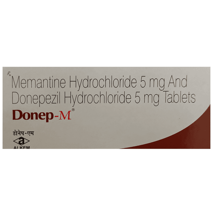 Donep-M Tablet – Donepezil (5mg) by Alkem Laboratories Ltd — photo 1 of 4