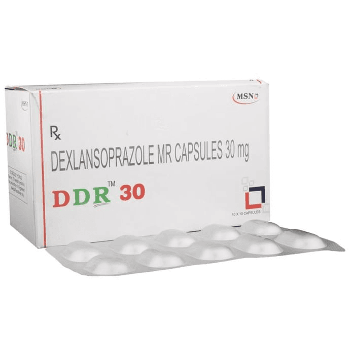 DDR 30 Capsule MR – Dexlansoprazole (30mg) 30 mg by MSN Laboratories — photo 1 of 6