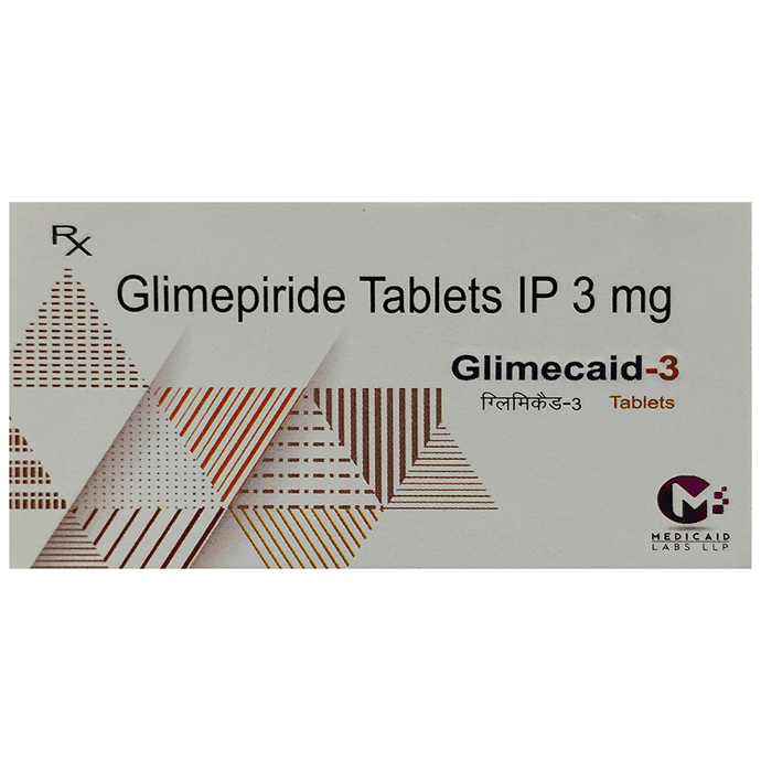 Glimecaid 3 Tablet