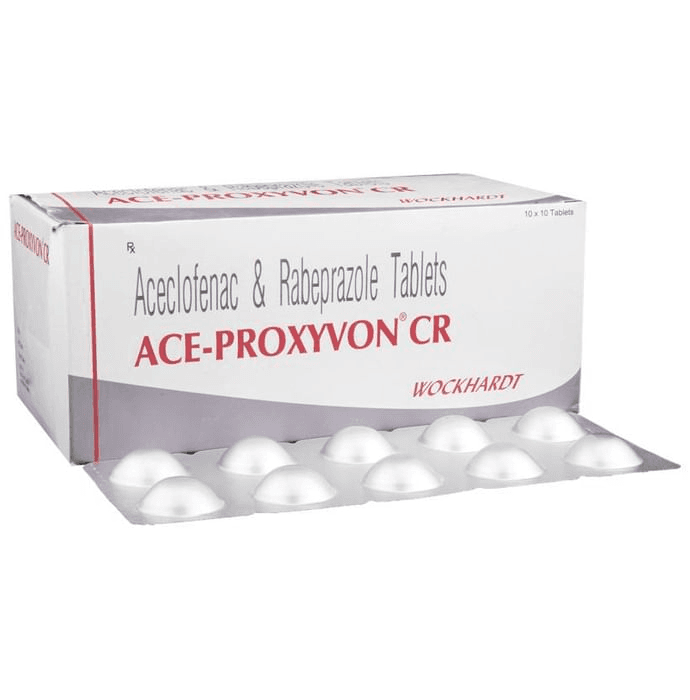 Ace-Proxyvon CR Tablet – Aceclofenac (200mg) by Dr Reddy's Laboratories Ltd — photo 1 of 6