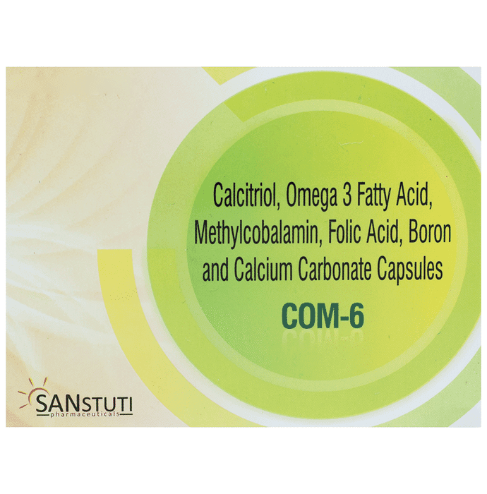 Com 6 Capsule – 42178e77-64a2-4def-8e0e-66a800dfcd9f by Sanstuti Pharmaceuticals Pvt Ltd — photo 1 of 3