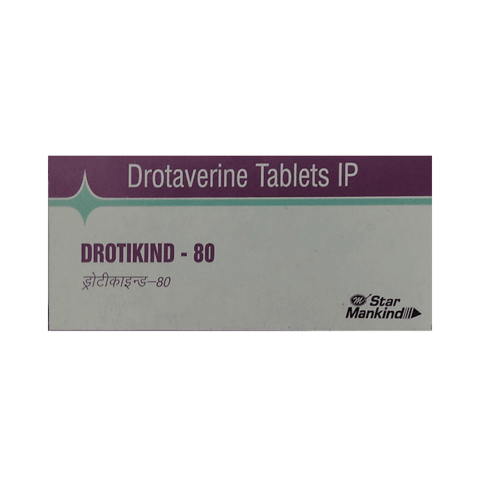 Drotikind 80mg Tablet