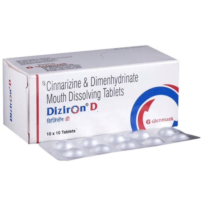Diziron D Tablet MD – 6ab4242d-2693-4e69-ac7e-782c6e45d00d by Glenmark Pharmaceuticals Ltd — photo 1 of 6