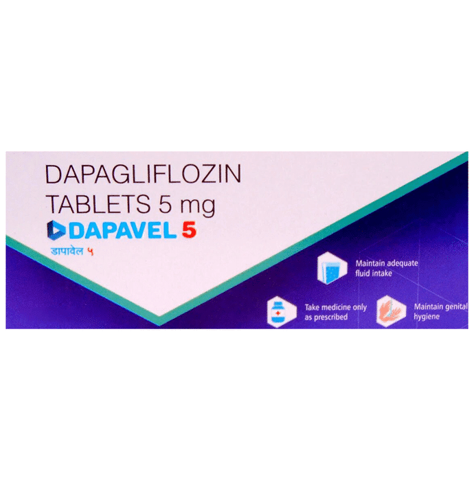 Dapavel 5mg Tablet – 8f5f7ca9-ff0f-476b-8a1b-68ad9908289f by Intas Pharmaceuticals Ltd — photo 1 of 4