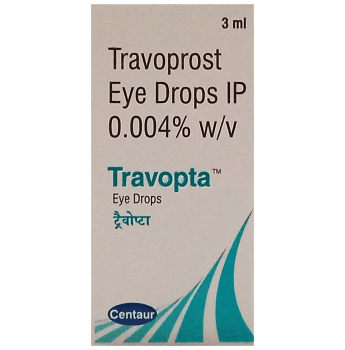 Travopta Eye Drop – Travoprost (0.04% w/v) by Centaur Pharmaceuticals Pvt Ltd