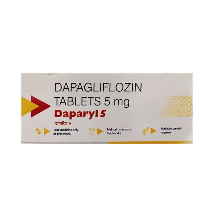 Daparyl 5 Tablet – 80f1f905-3158-4b81-916a-5b7f09e30aa3 by Intas Pharmaceuticals Ltd — photo 1 of 2