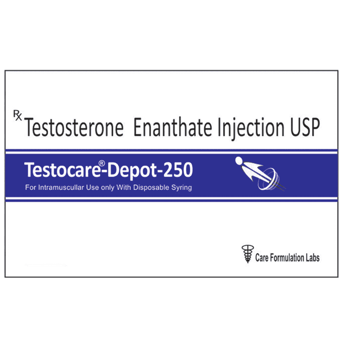 Testocare Injection – Testosterone (250mg) by Care Formulations — photo 1 of 3