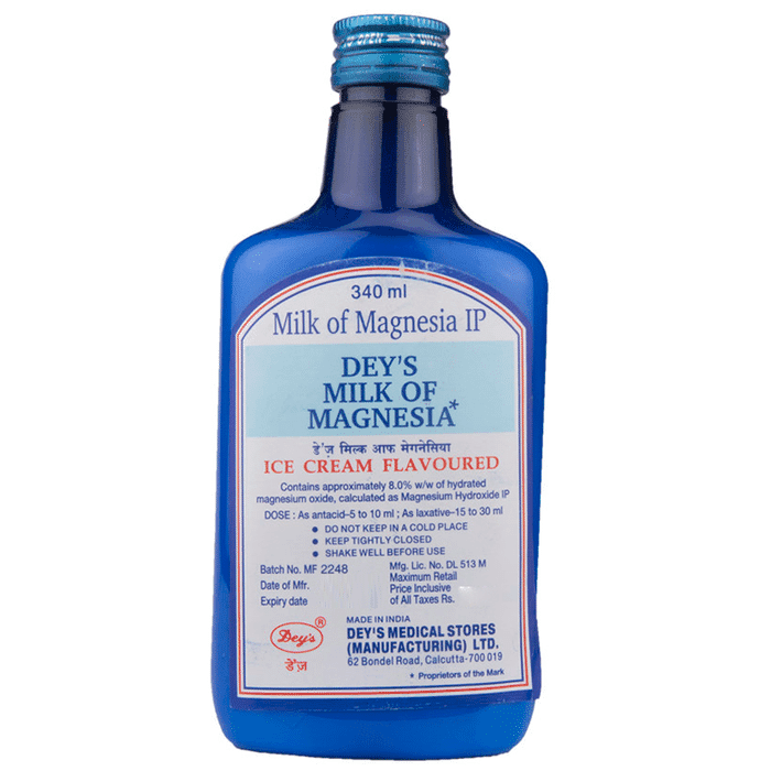 Deys Milk OF Magnesia Liquid Ice Cream