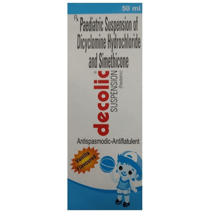Decolic Oral Suspension Vanilla