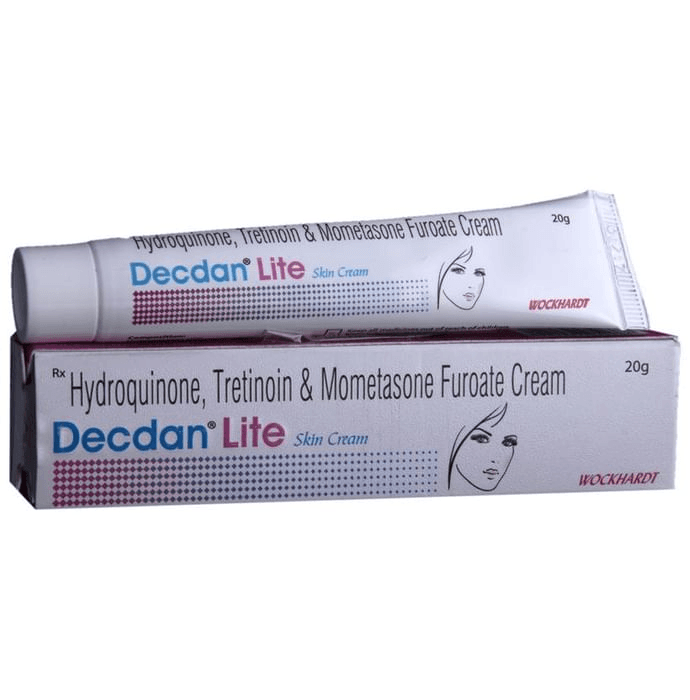 Decdan Lite Skin Cream – Hydroquinone (2% w/w) by Wockhardt Ltd — photo 1 of 5
