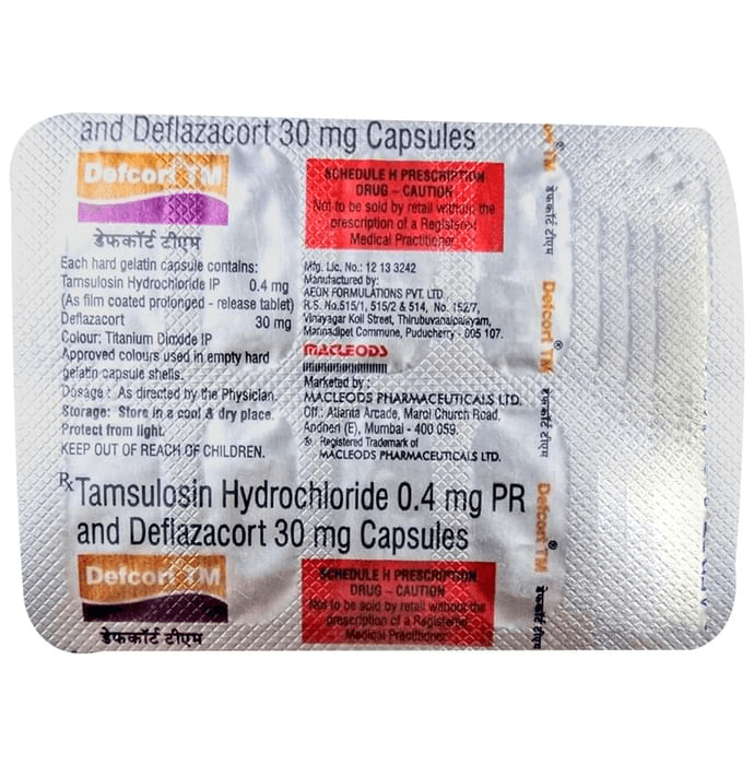 Defcort TM Capsule PR