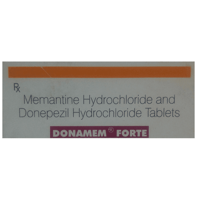 Donamem Forte Tablet – Donepezil (10mg) by Sun Pharmaceutical Industries Ltd — photo 1 of 3