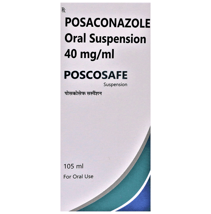 Poscosafe Oral Suspension – Posaconazole (40mg) by Safecon Lifesciences