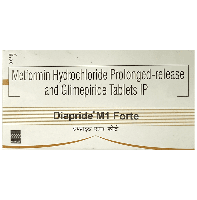 Diapride M1 Forte Tablet PR