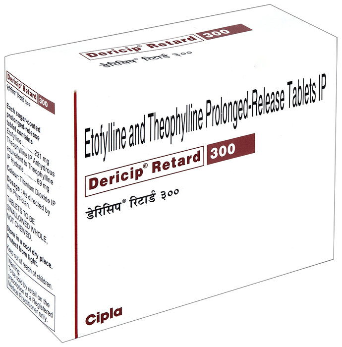 Dericip Retard 300 Tablet PR