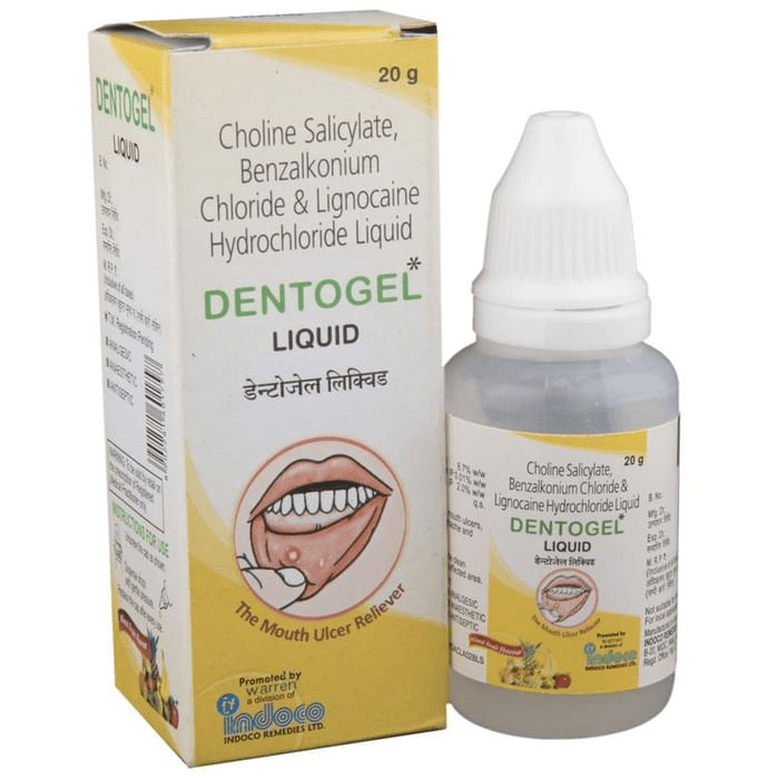 Dentogel Liquid – e7bbfc61-e4df-4411-ba10-a67bcb6c4ab2 by Indoco Remedies Ltd — photo 1 of 5