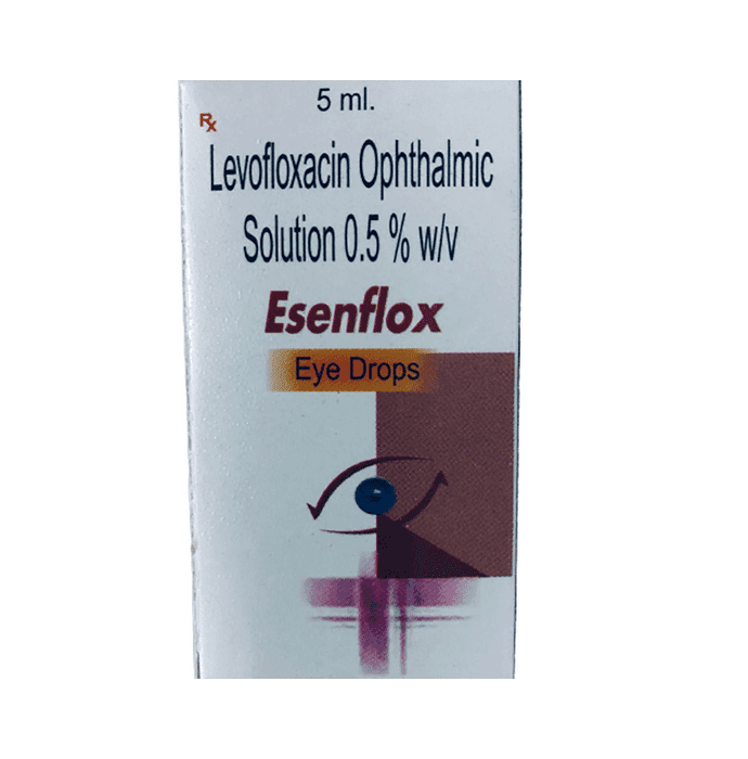 Esenflox Eye Drop – Levofloxacin (0.5% w/v) by Essential Pharmaceuticals — photo 1 of 2
