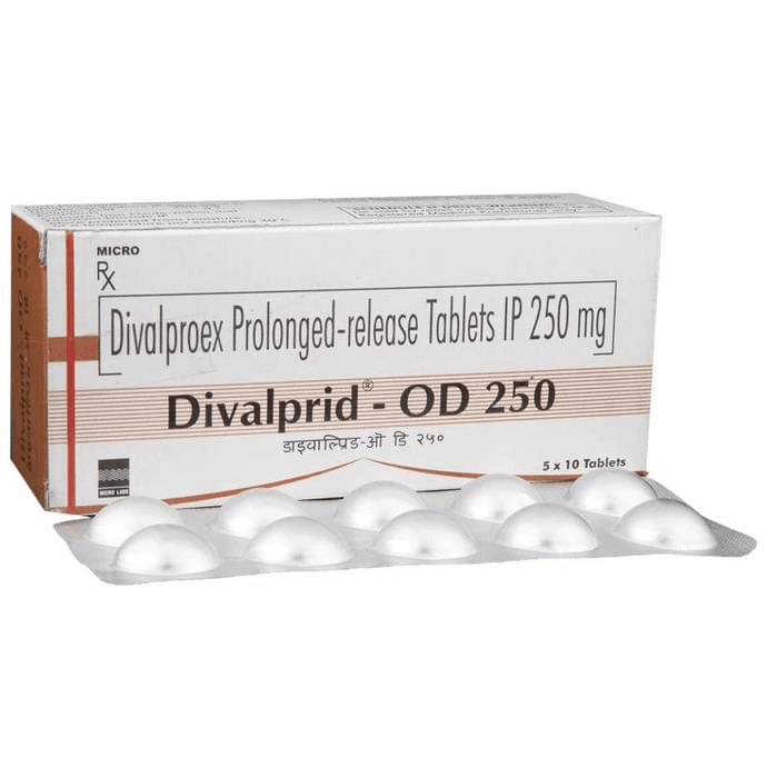 Divalprid-OD 250 Tablet PR