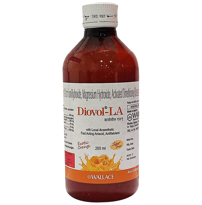 Diovol-LA Suspension Exotic Orange Sugar Free