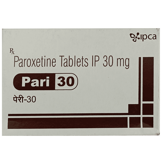 Pari 30 Tablet – Paroxetine (30mg) 30 mg by Ipca Laboratories Ltd — photo 1 of 3