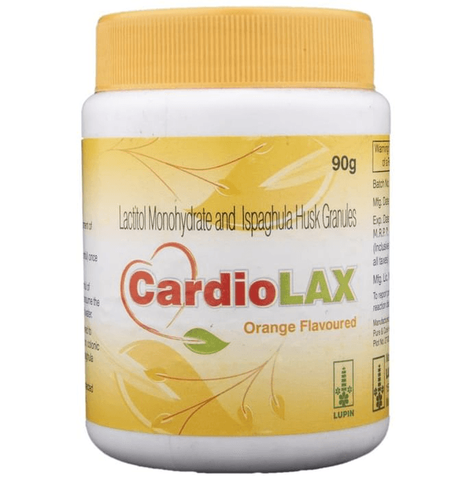 Cardiolax Granules Orange – Lactitol (10gm) by Lupin Ltd — photo 1 of 2