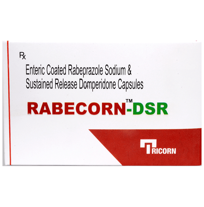 Rabecorn-DSR Capsule – Domperidone (30mg) by Tricorn Healthcare