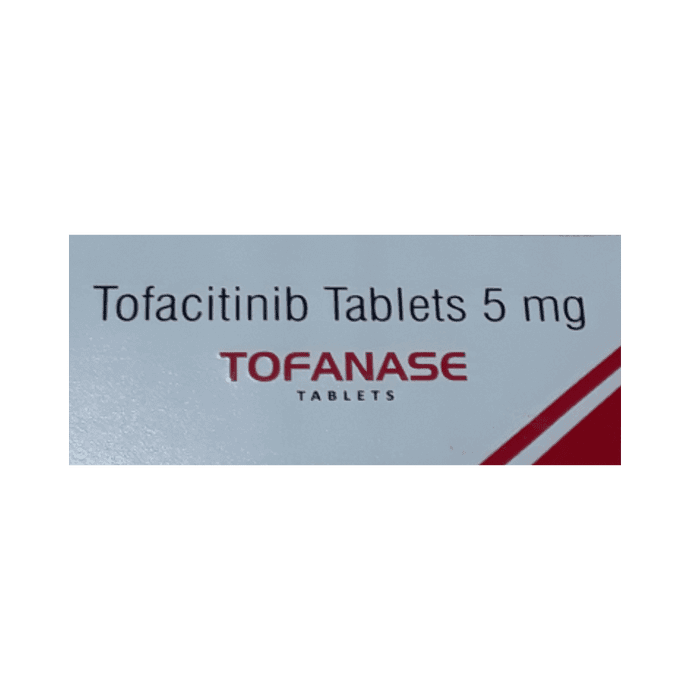 Tofanase Tablet – Tofacitinib (5mg) by Chemo Healthcare Pvt Ltd — photo 1 of 4