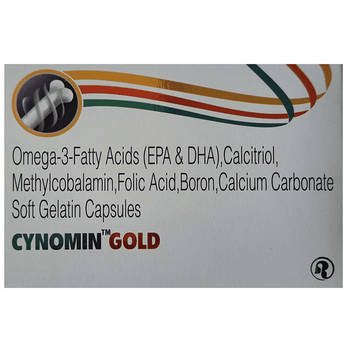 Cynomin Gold Soft Gelatin Capsule