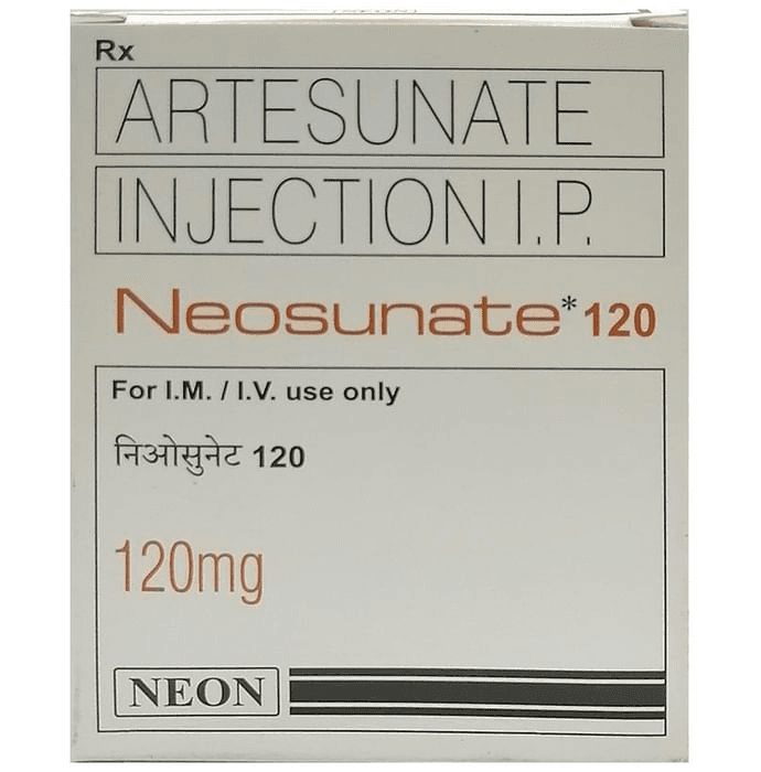 Neosunate 120 Injection – Arteether (120mg) 120 mg by Neon Laboratories Ltd — photo 1 of 2
