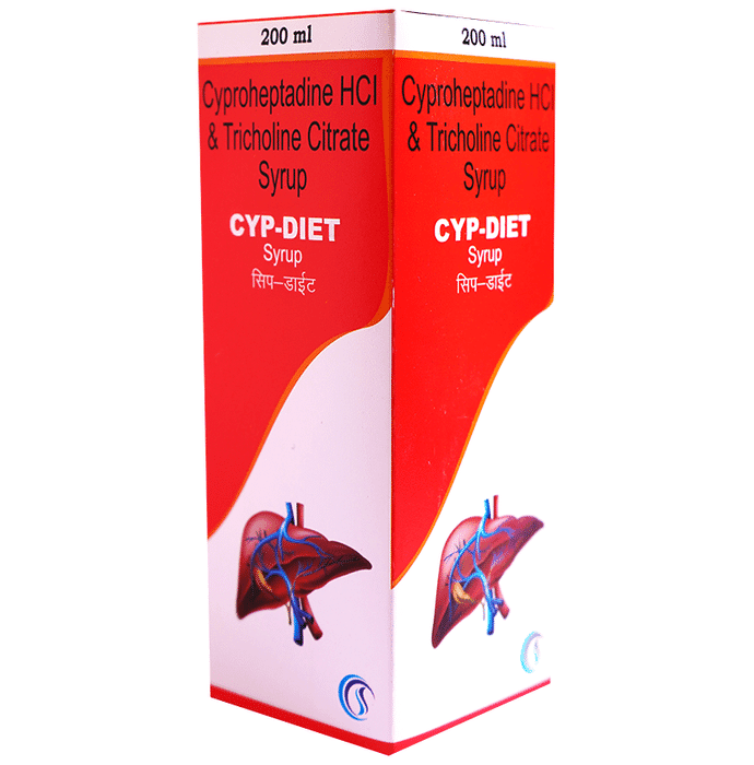 Cyp-Diet Syrup – Cyproheptadine (2mg) by Scinticaa Pharma — photo 1 of 2