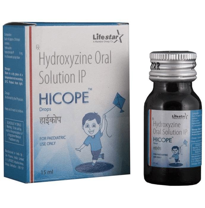 Hicope Drop – Hydroxyzine (6mg) by Mankind Pharma Ltd — photo 1 of 5