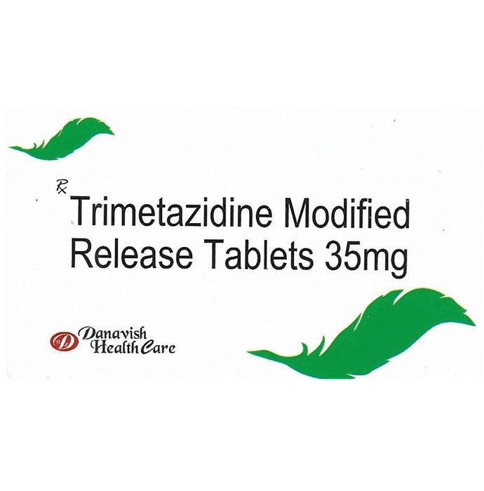 Danavish Trimetazidine 35mg Tablet MR – Trimetazidine (35mg) 35 mg by Danavish Healthcare — photo 1 of 3