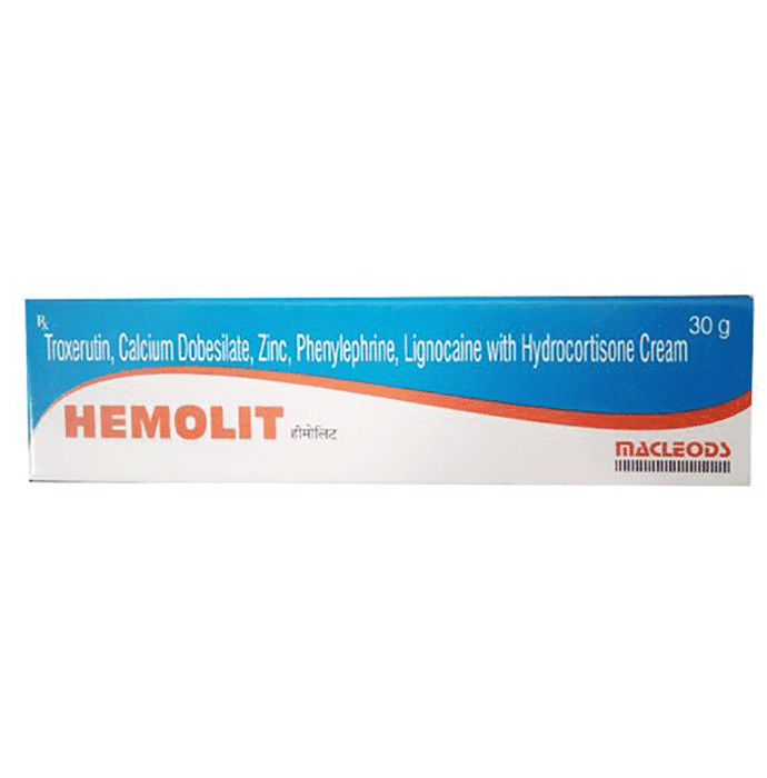 Hemolit Cream – 06b5732a-9cb5-45ad-9696-4bf70d1aa87c by Macleods Pharmaceuticals Pvt Ltd — photo 1 of 2