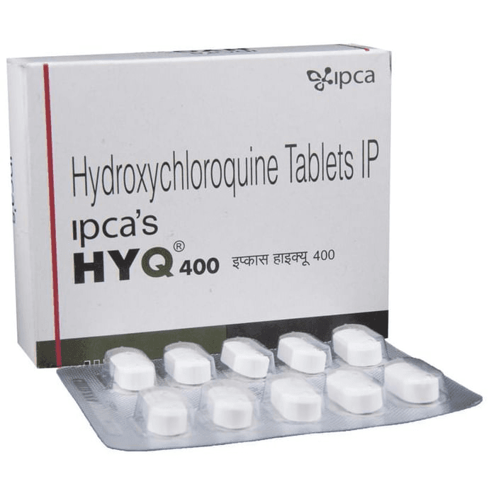 HYQ 400 Tablet – Hydroxychloroquine (400mg) 400 mg by Ipca Laboratories Ltd — photo 1 of 6