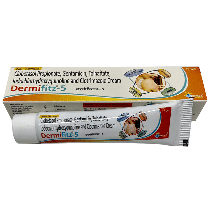 Dermifitz 5 Cream – 22722b18-cf7a-4fe3-8658-e4a885718101 by Care Formulation Labs Pvt Ltd — photo 1 of 3