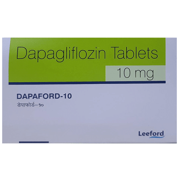 Dapaford 10 Tablet – 96cf666a-3e70-4cc1-bfbc-842d9d6531a8 by Leeford Healthcare Ltd — photo 1 of 2