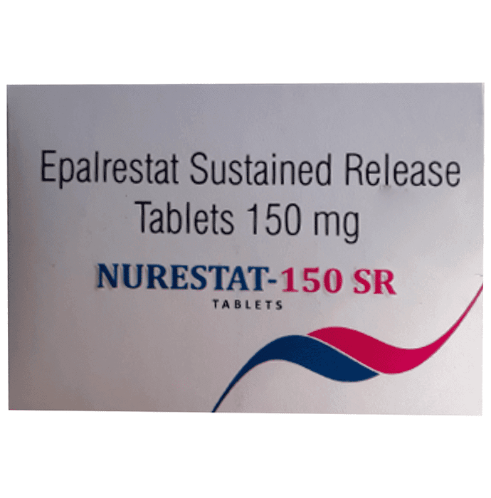 Nurestat 150SR Tablet – Epalrestat (150mg) by Chemo Healthcare Pvt Ltd — photo 1 of 3