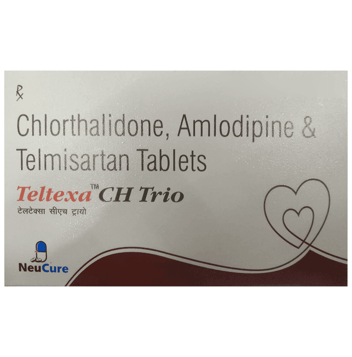 Teltexa CH Trio Tablet – Telmisartan (40mg) by Neucure Lifesciences Private Limited — photo 1 of 5
