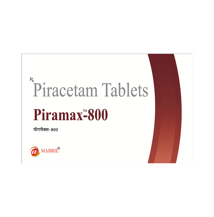Piramax 800 Tablet – 5ef8a078-553c-4d9c-88b4-6cf0b610bae5 by Mabril Healthcare Pvt Ltd — photo 1 of 3