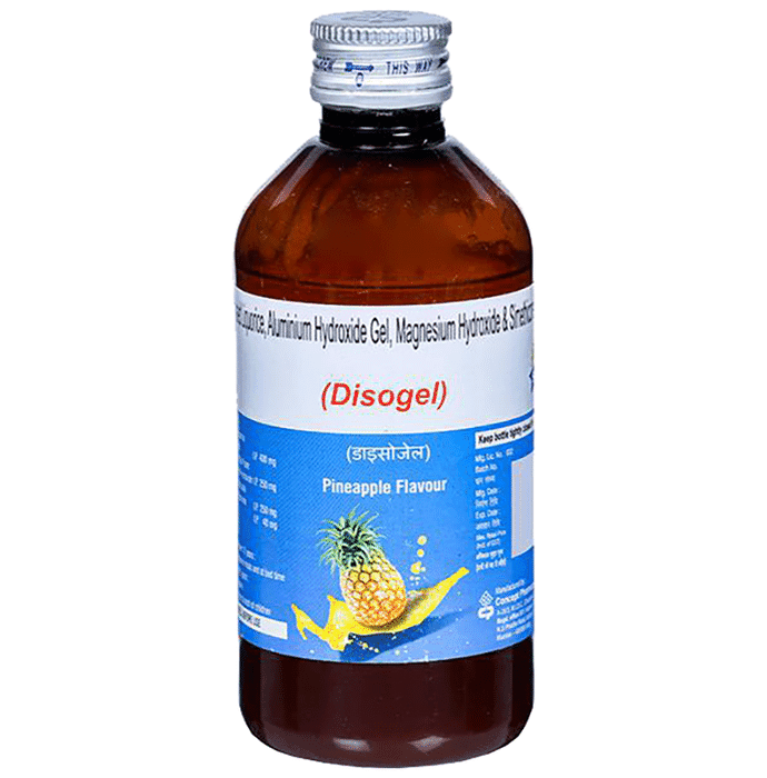 Disogel Suspension Pineapple Sugar Free – 73ce66e5-84ab-4e5d-9877-f507be53142d by Concept Pharmaceuticals Ltd — photo 1 of 2